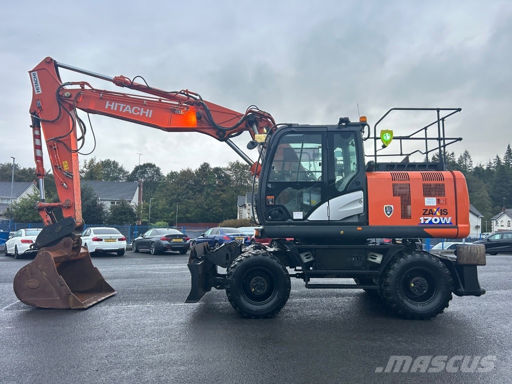 Hitachi ZX170W-6 3 Piece Boom / Blade / Stabalisers Mobilbagger