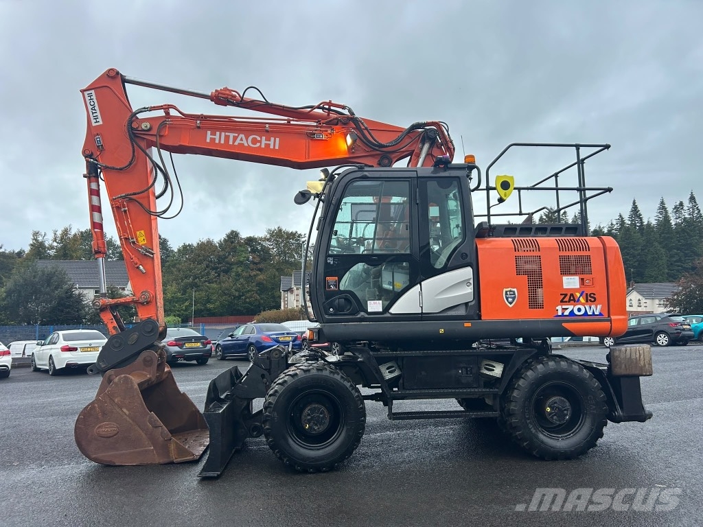 Hitachi ZX170W-6 3 Piece Boom / Blade / Stabalisers Mobilbagger