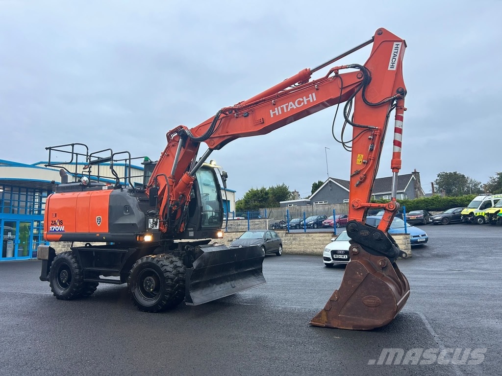 Hitachi ZX170W-6 3 Piece Boom / Blade / Stabalisers Mobilbagger