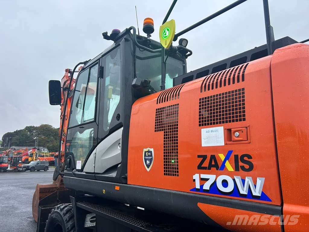 Hitachi ZX170W-6 3 Piece Boom / Blade / Stabalisers Mobilbagger