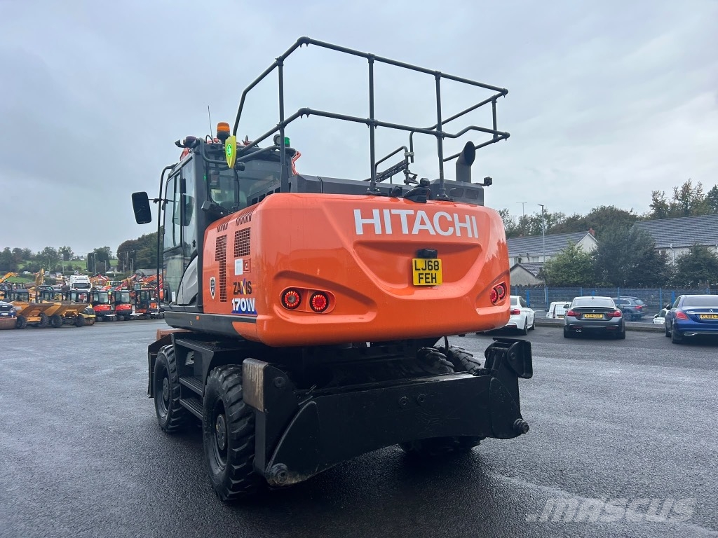 Hitachi ZX170W-6 3 Piece Boom / Blade / Stabalisers Mobilbagger