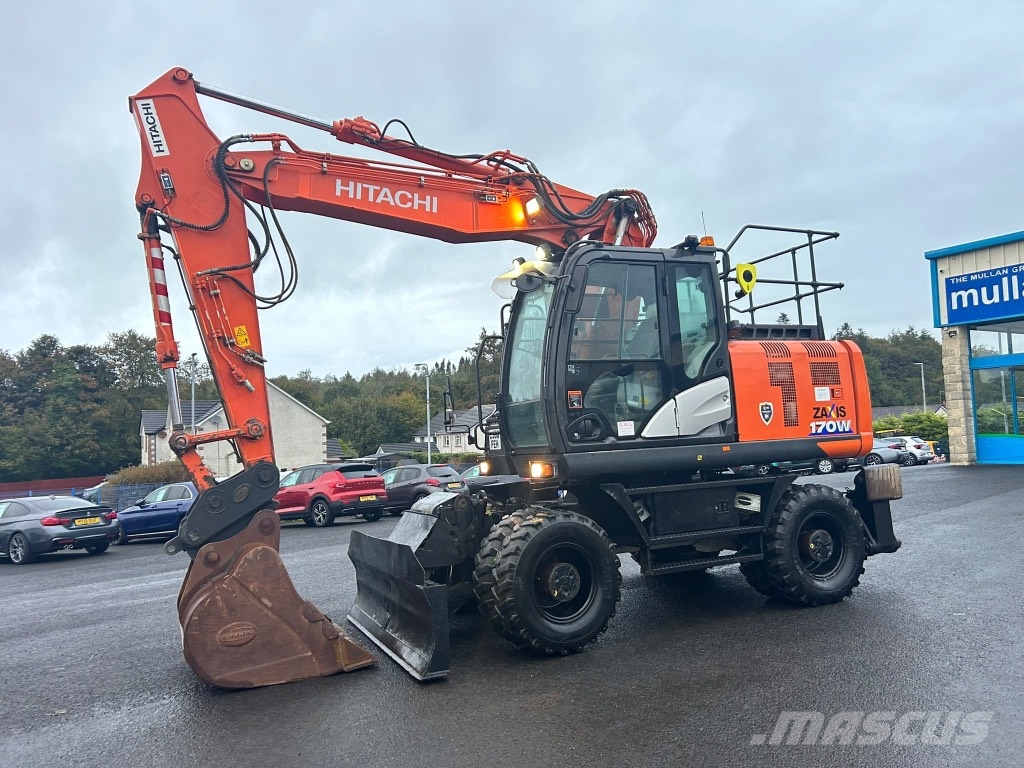 Hitachi ZX170W-6 3 Piece Boom / Blade / Stabalisers Mobilbagger