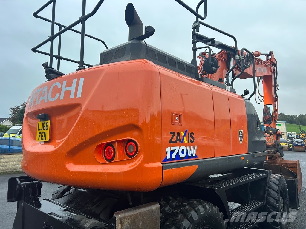 Hitachi ZX170W-6 3 Piece Boom / Blade / Stabalisers Mobilbagger