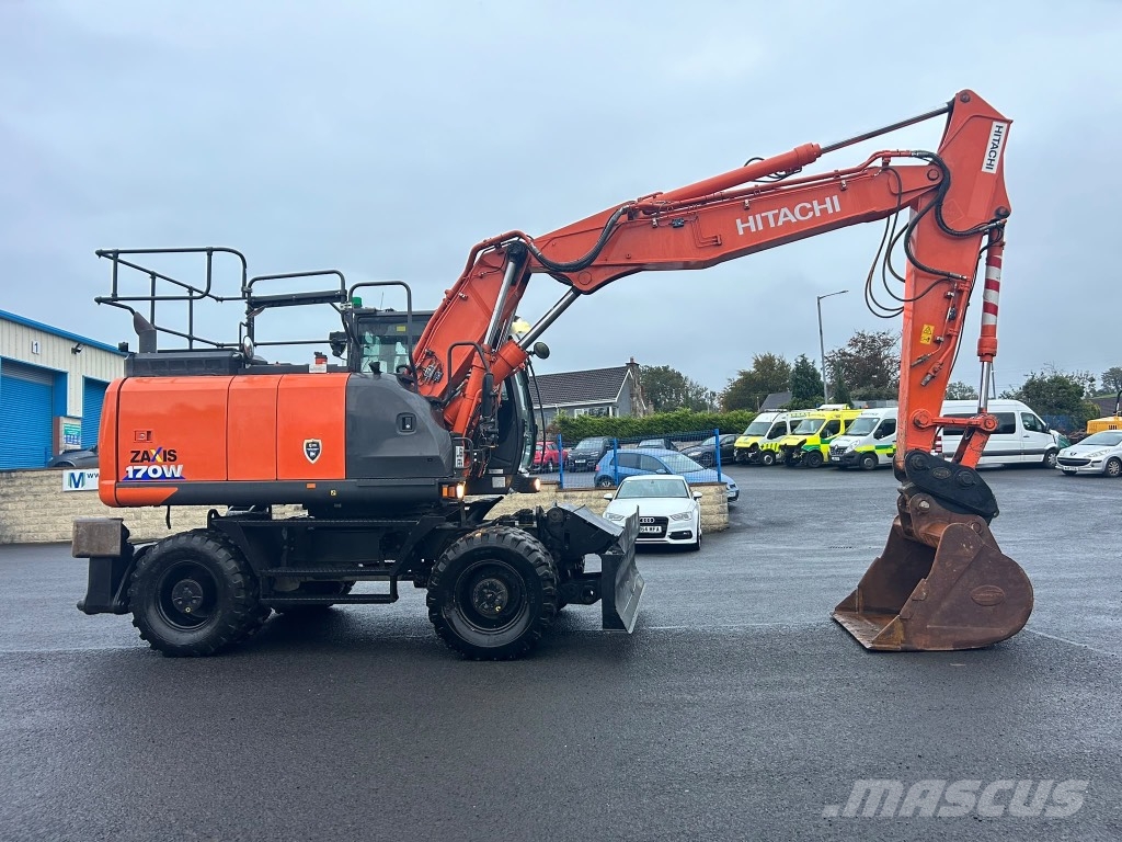 Hitachi ZX170W-6 3 Piece Boom / Blade / Stabalisers Mobilbagger