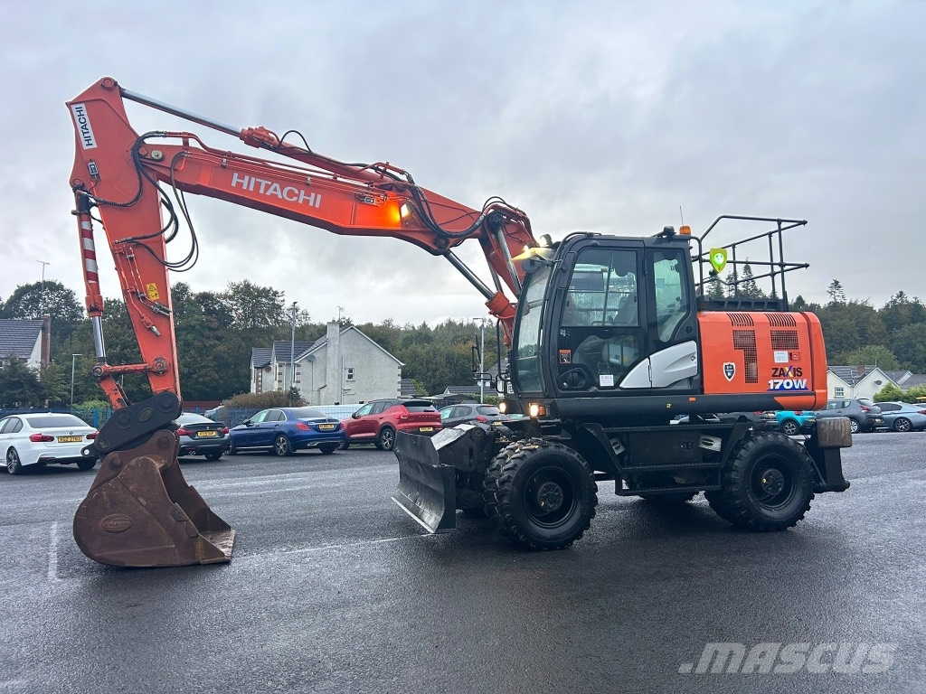 Hitachi ZX170W-6 3 Piece Boom / Blade / Stabalisers Mobilbagger