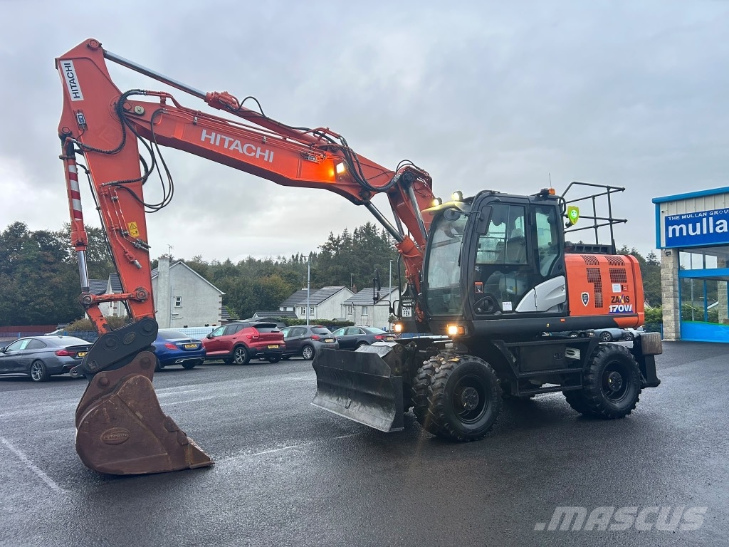 Hitachi ZX170W-6 3 Piece Boom / Blade / Stabalisers Mobilbagger