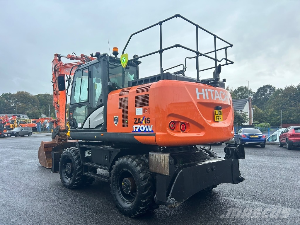 Hitachi ZX170W-6 3 Piece Boom / Blade / Stabalisers Mobilbagger