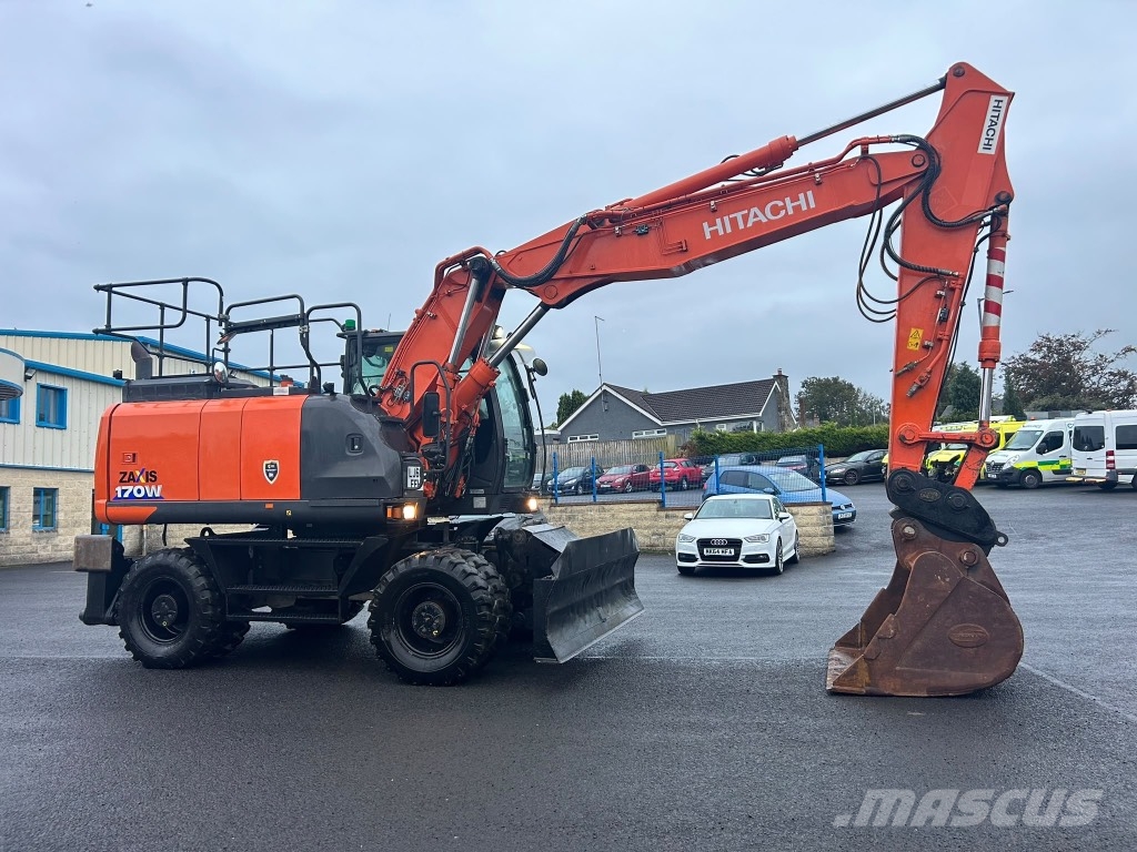 Hitachi ZX170W-6 3 Piece Boom / Blade / Stabalisers Mobilbagger