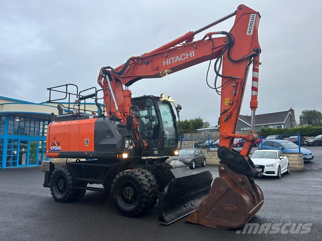 Hitachi ZX170W-6 3 Piece Boom / Blade / Stabalisers Mobilbagger