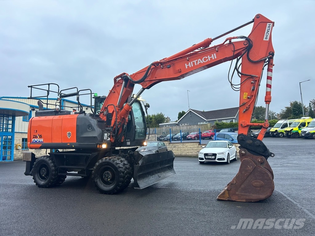 Hitachi ZX170W-6 3 Piece Boom / Blade / Stabalisers Mobilbagger