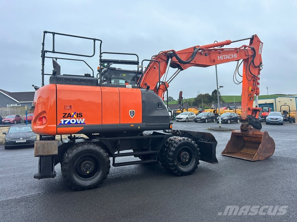 Hitachi ZX170W-6 3 Piece Boom / Blade / Stabalisers Mobilbagger