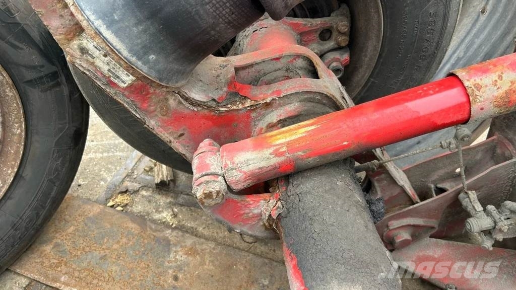 SAF assen 3x met draaikrans / 9 ton 轴