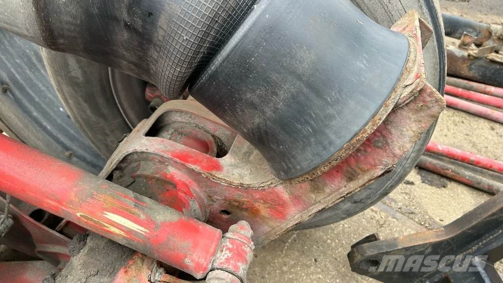 SAF assen 3x met draaikrans / 9 ton 轴