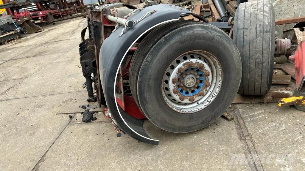 SAF assen 3x met draaikrans / 9 ton 轴