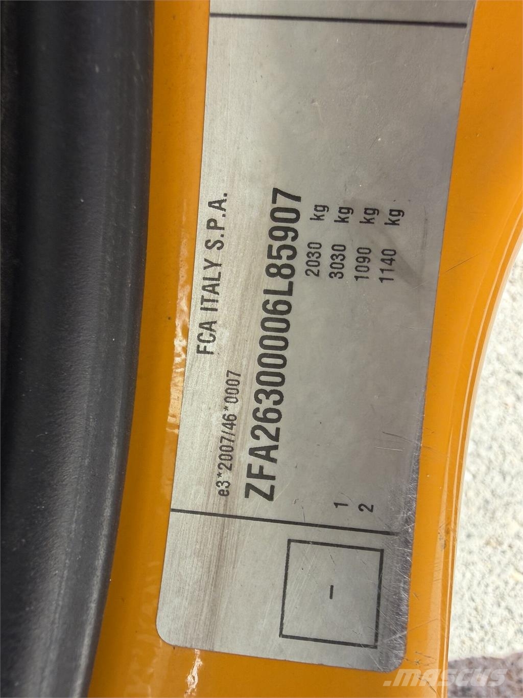 Fiat Dobló VIN 907 Sõiduautod