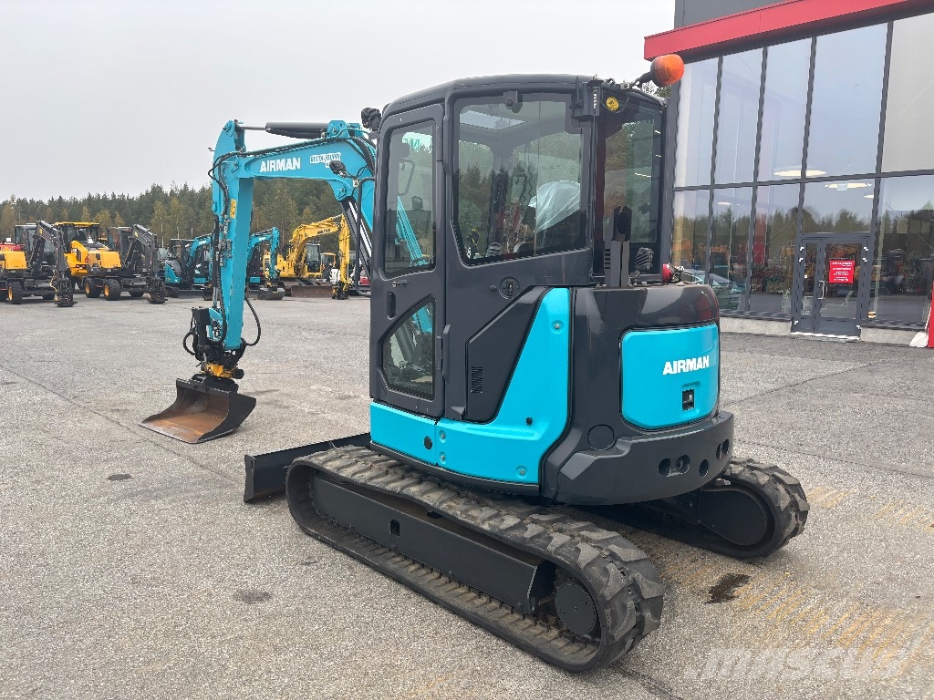 Airman AX 55 / Engcon, kauha, Rasvari, Made In Japan! Mini kotrók < 7t