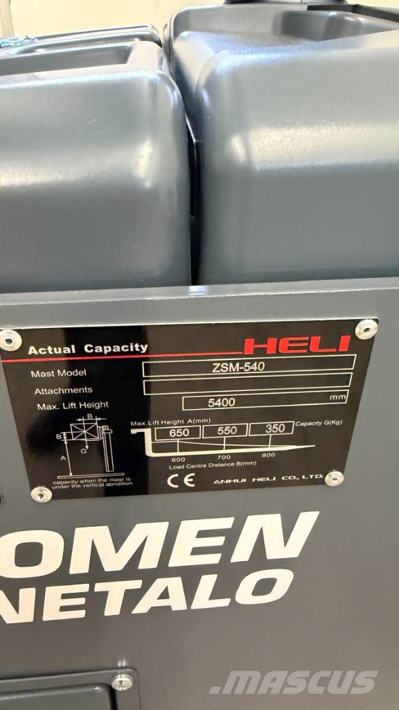 Heli CDD16-A2FLIH Pinontavaunu Ajettavat pinoamisvaunut
