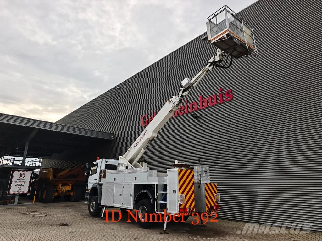 Mercedes-Benz Axor 1833 4x4 Vema 222 TE Моторизирани платформи с талига