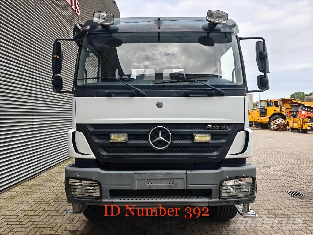 Mercedes-Benz Axor 1833 4x4 Vema 222 TE Моторизирани платформи с талига