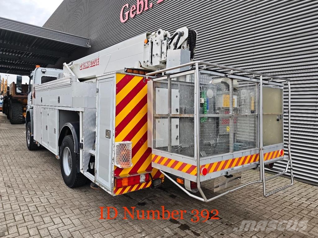 Mercedes-Benz Axor 1833 4x4 Vema 222 TE Моторизирани платформи с талига