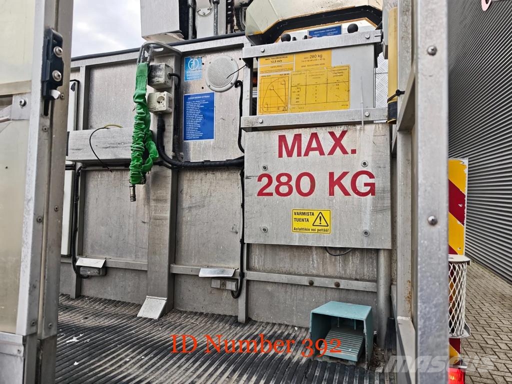 Mercedes-Benz Axor 1833 4x4 Vema 222 TE Моторизирани платформи с талига