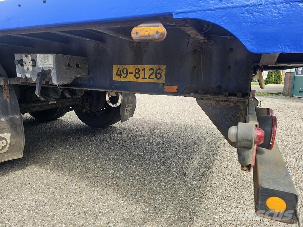 Van Hool 3B0073 / 3 AXLE FLATBED 13.60 MTR TWISTLOCKS FOR C نصف مقطورات مسطحة / مفصلية الجوانب