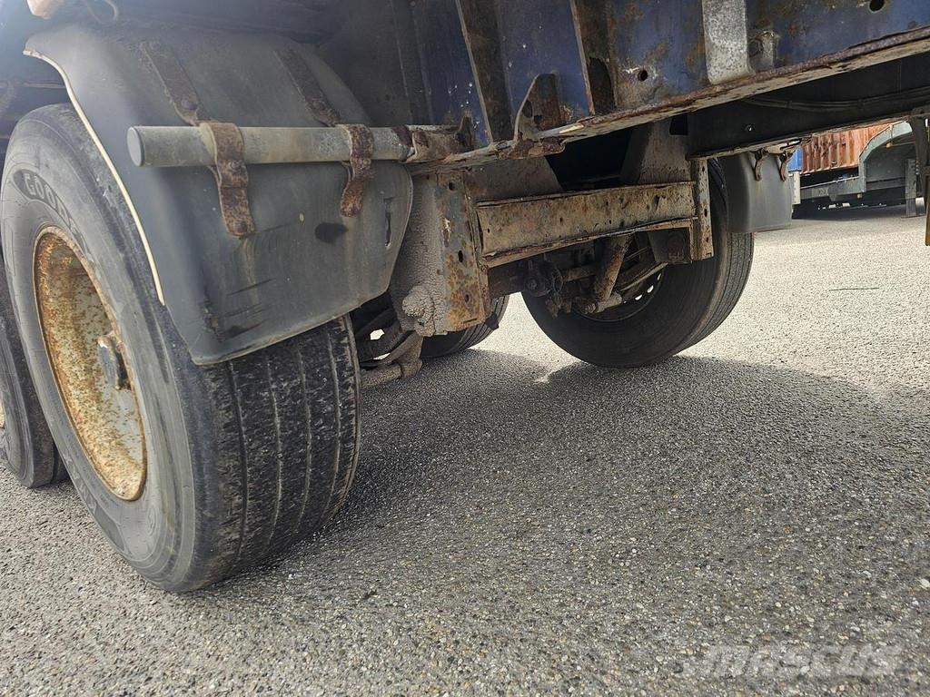 Van Hool 3B0073 / 3 AXLE FLATBED 13.60 MTR TWISTLOCKS FOR C نصف مقطورات مسطحة / مفصلية الجوانب