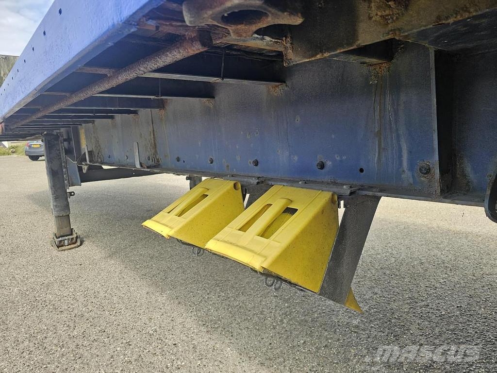 Van Hool 3B0073 / 3 AXLE FLATBED 13.60 MTR TWISTLOCKS FOR C نصف مقطورات مسطحة / مفصلية الجوانب