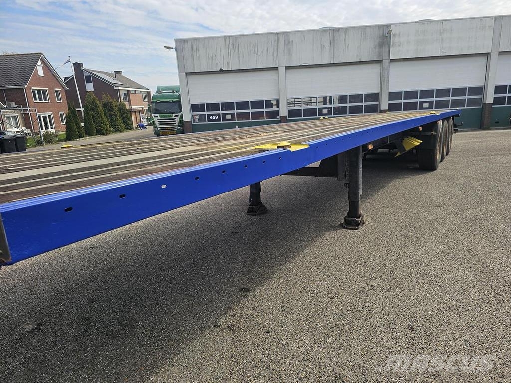 Van Hool 3B0073 / 3 AXLE FLATBED 13.60 MTR TWISTLOCKS FOR C نصف مقطورات مسطحة / مفصلية الجوانب