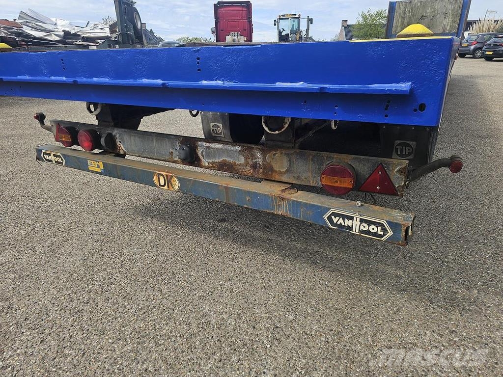 Van Hool 3B0073 / 3 AXLE FLATBED 13.60 MTR TWISTLOCKS FOR C نصف مقطورات مسطحة / مفصلية الجوانب