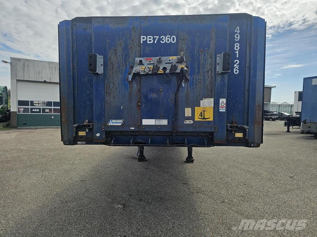 Van Hool 3B0073 / 3 AXLE FLATBED 13.60 MTR TWISTLOCKS FOR C نصف مقطورات مسطحة / مفصلية الجوانب