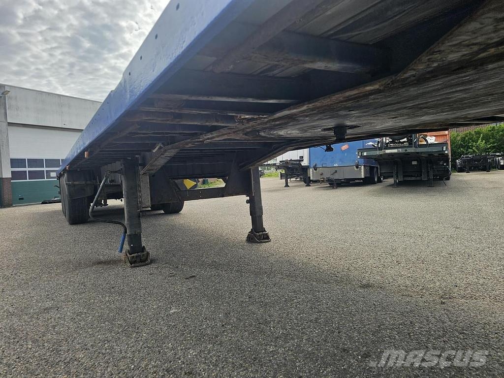 Van Hool 3B0073 / 3 AXLE FLATBED 13.60 MTR TWISTLOCKS FOR C نصف مقطورات مسطحة / مفصلية الجوانب