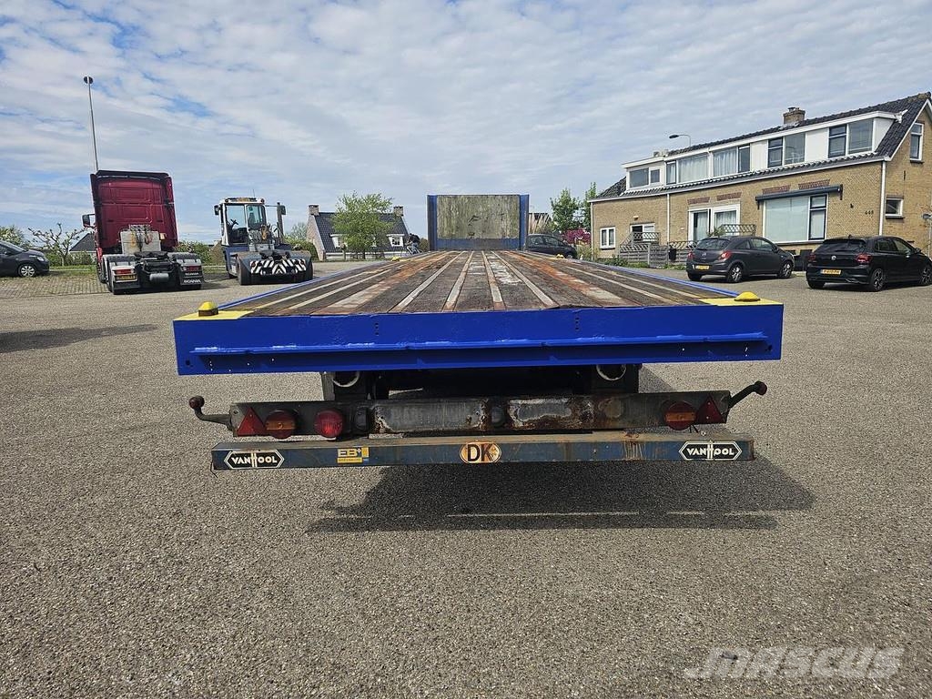 Van Hool 3B0073 / 3 AXLE FLATBED 13.60 MTR TWISTLOCKS FOR C نصف مقطورات مسطحة / مفصلية الجوانب