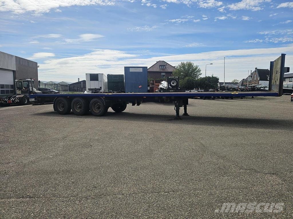 Van Hool 3B0073 / 3 AXLE FLATBED 13.60 MTR TWISTLOCKS FOR C نصف مقطورات مسطحة / مفصلية الجوانب