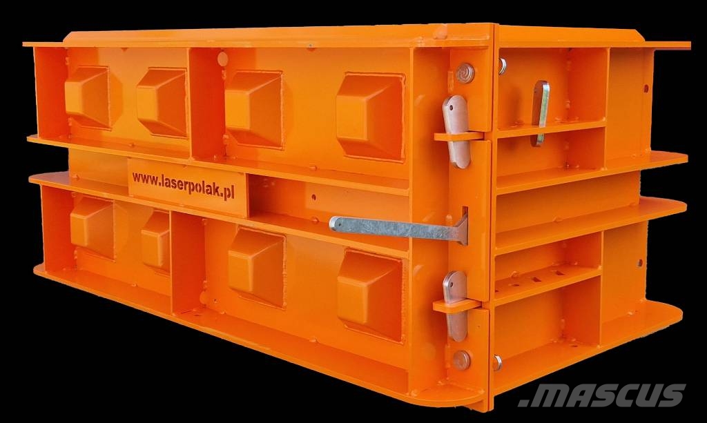  Concrete mould  block 160x80x80 Forma do beton ماكينات الحصاة والخرسانة
