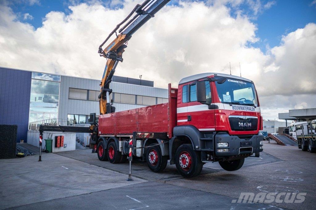 MAN TGS 41.400 BB + EFFER 525/6x+JIB 6x Macara pentru orice teren