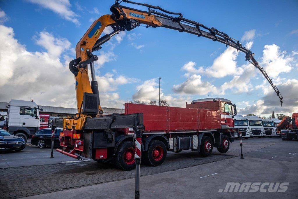 MAN TGS 41.400 BB + EFFER 525/6x+JIB 6x Macara pentru orice teren