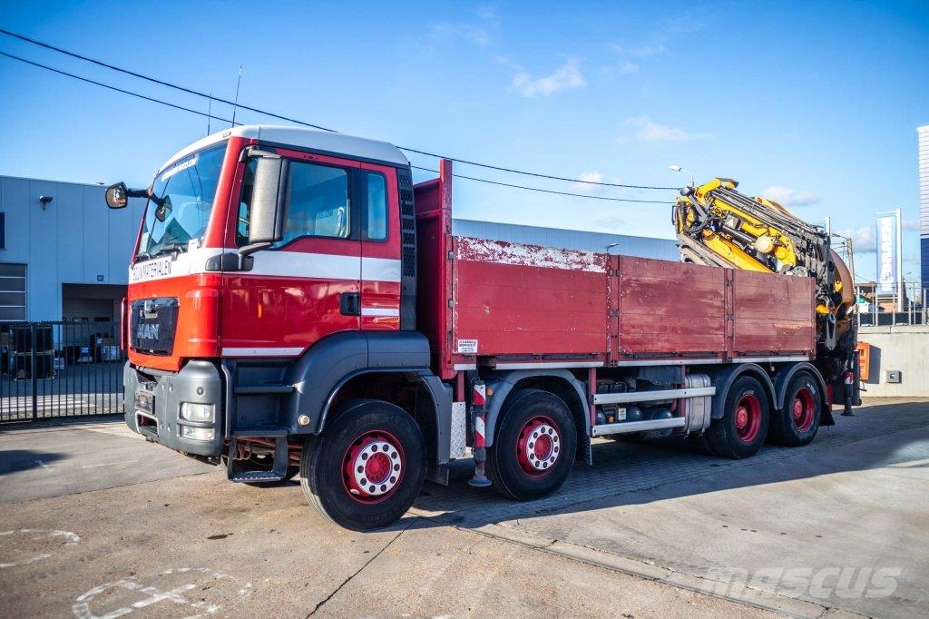 MAN TGS 41.400 BB + EFFER 525/6x+JIB 6x Macara pentru orice teren