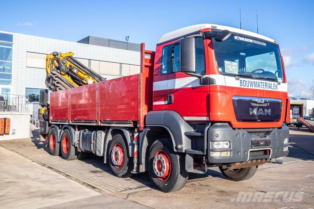 MAN TGS 41.400 BB + EFFER 525/6x+JIB 6x Macara pentru orice teren