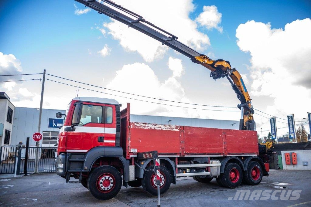 MAN TGS 41.400 BB + EFFER 525/6x+JIB 6x Macara pentru orice teren