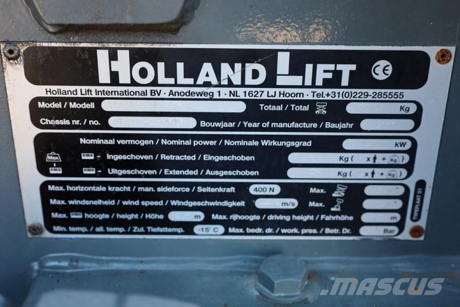 Holland Lift Ecostar HL-9710 Electric, 12m Working Height, 325k Elevadores de tesoura