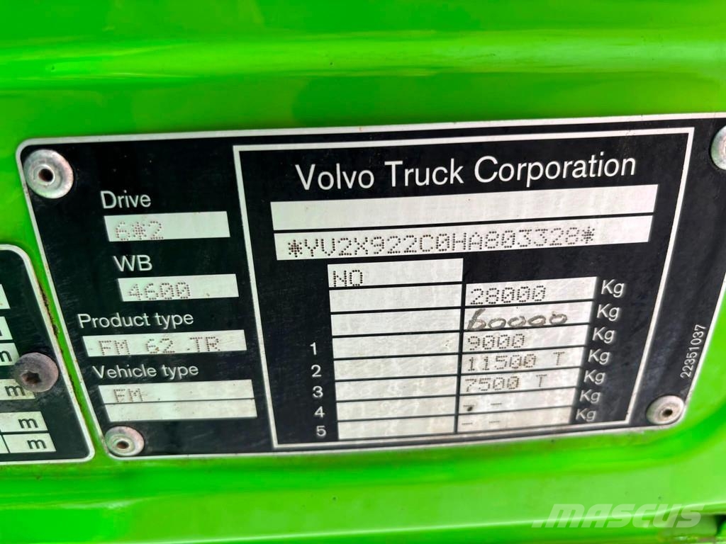 Volvo FM 370 6x2*4 RETARDER / SUPRA 850 / BOX L=7469 mm Camiones con temperatura controlada