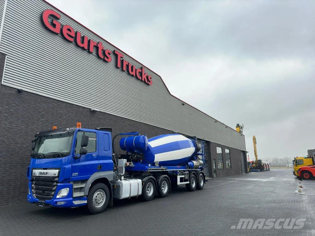 DAF CF 510 6X4 + DE BUF ST2 2-ASSIGE 10M3 CONCRETE MIX شاحنات خرسانة