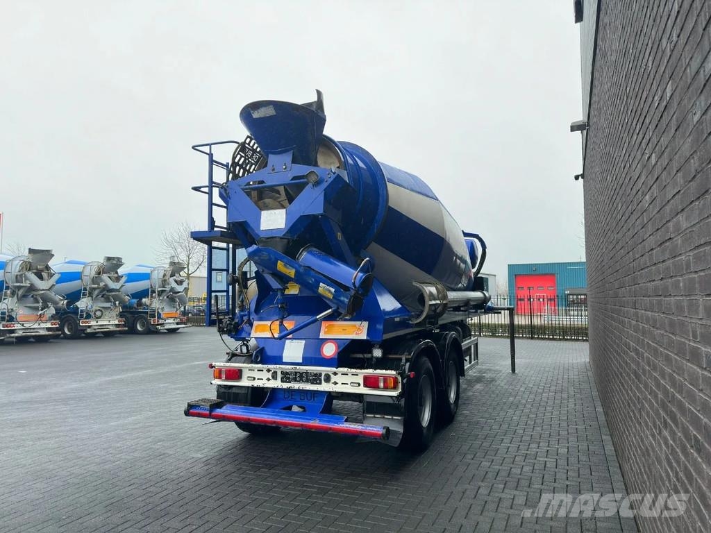 DAF CF 510 6X4 + DE BUF ST2 2-ASSIGE 10M3 CONCRETE MIX شاحنات خرسانة