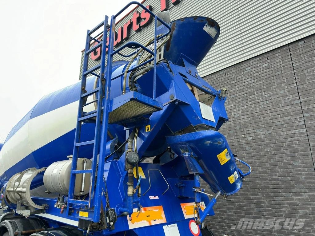 DAF CF 510 6X4 + DE BUF ST2 2-ASSIGE 10M3 CONCRETE MIX شاحنات خرسانة