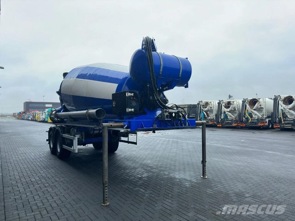 DAF CF 510 6X4 + DE BUF ST2 2-ASSIGE 10M3 CONCRETE MIX شاحنات خرسانة