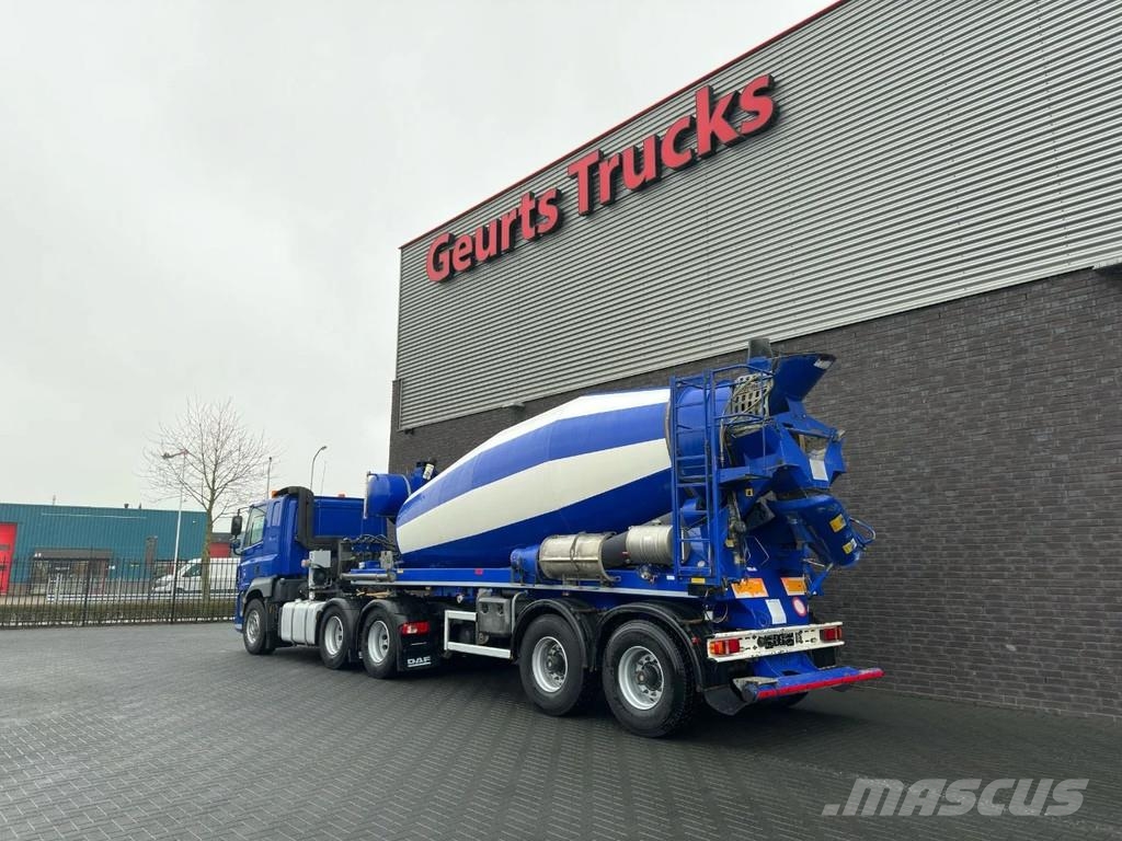 DAF CF 510 6X4 + DE BUF ST2 2-ASSIGE 10M3 CONCRETE MIX شاحنات خرسانة