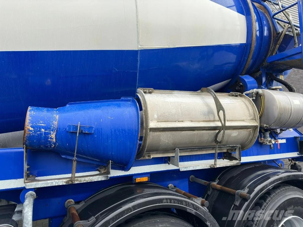 DAF CF 510 6X4 + DE BUF ST2 2-ASSIGE 10M3 CONCRETE MIX شاحنات خرسانة