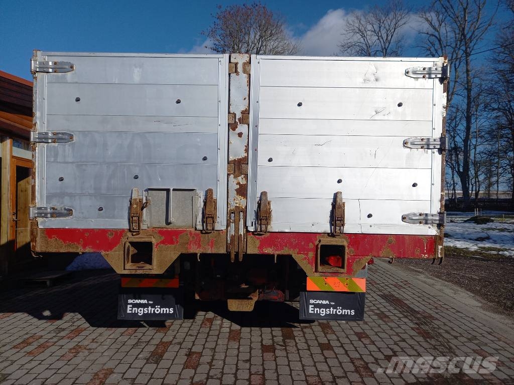 Scania R124, 420, 6x2, PALFINGER Camiones bañeras basculantes o volquetes