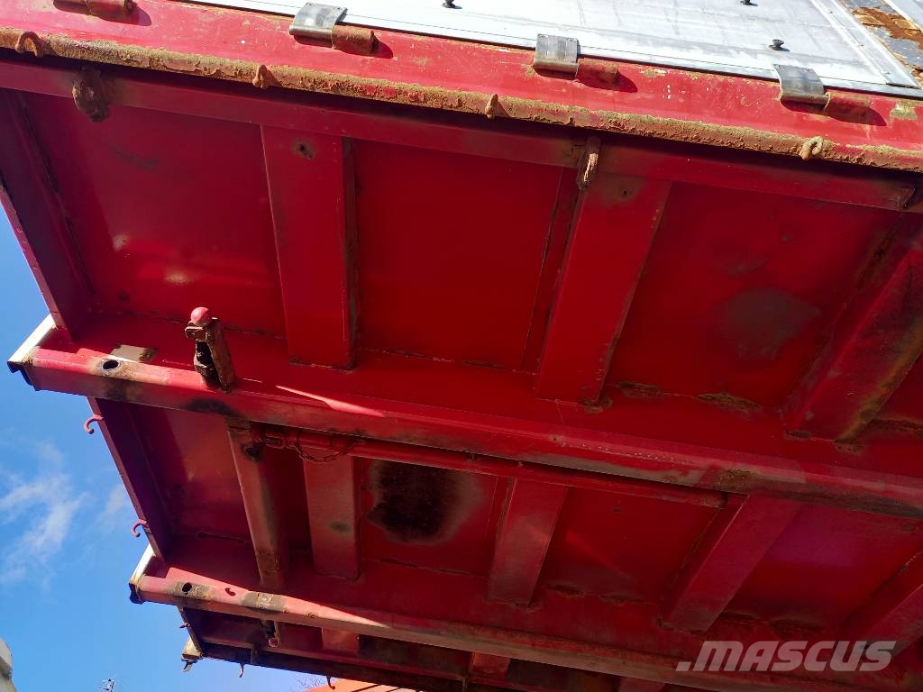 Scania R124, 420, 6x2, PALFINGER Camiones bañeras basculantes o volquetes